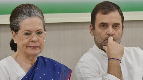 Sonia, Rahul Gandhi, Congress chief