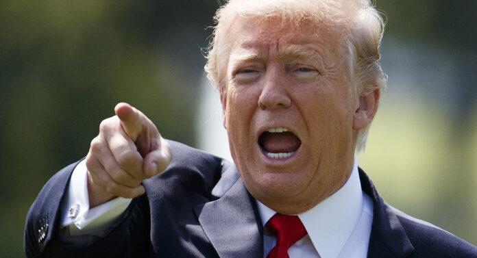 US President Donald Trump says falling crude oil prices should result in lower petrol prices for consumers.