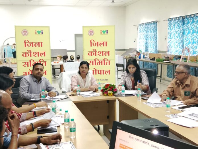 CEO Ila Tiwari reviews skill development programmes and directs wider outreach to increase participation in employment and training initiatives.