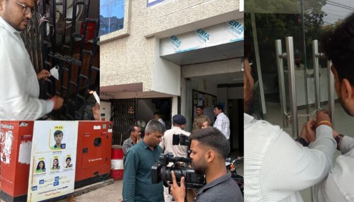 BMC sealed six coaching institutes after finding serious fire safety violations during inspections.