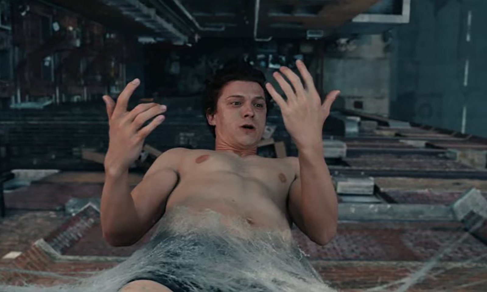 a sudden mutation amplifies spider-man sensory abilities
