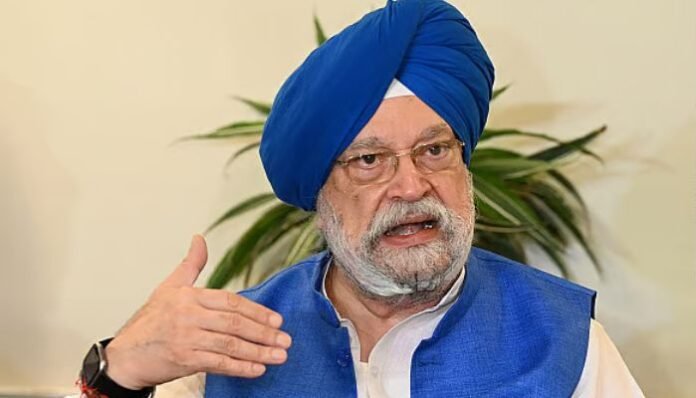 Union Petroleum and Natural Gas Minister Hardeep Singh Puri.