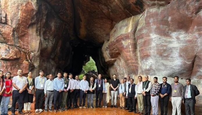 BRICS Delegates Visit Bhimbetka Rock Shelters