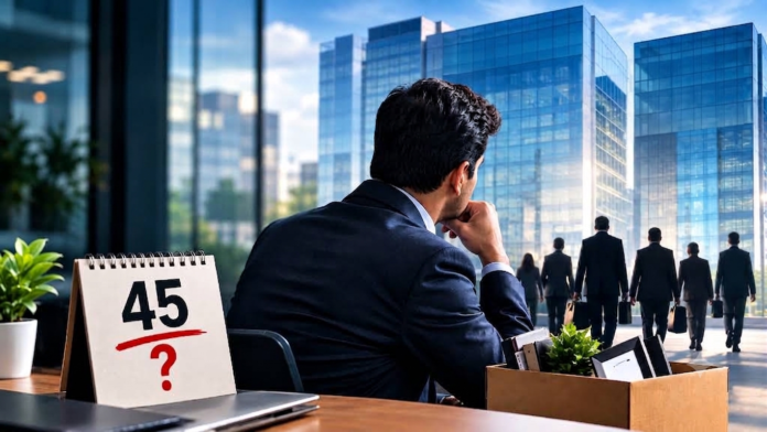 Is 45 the new layoff age in Corporate India?