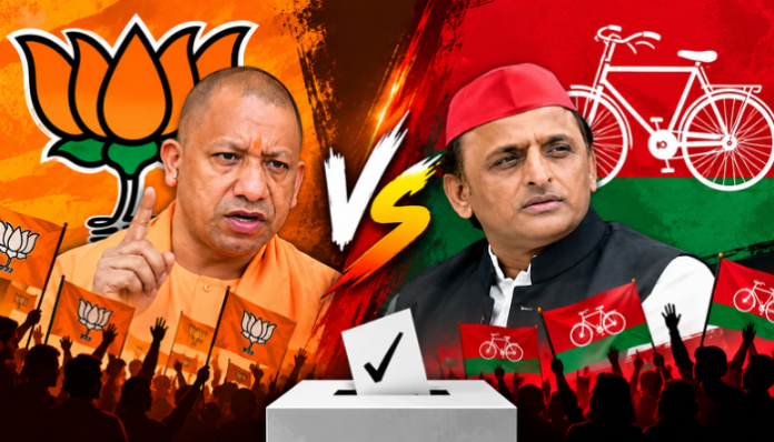 Yogi Adityanath and Akhilesh Yadav