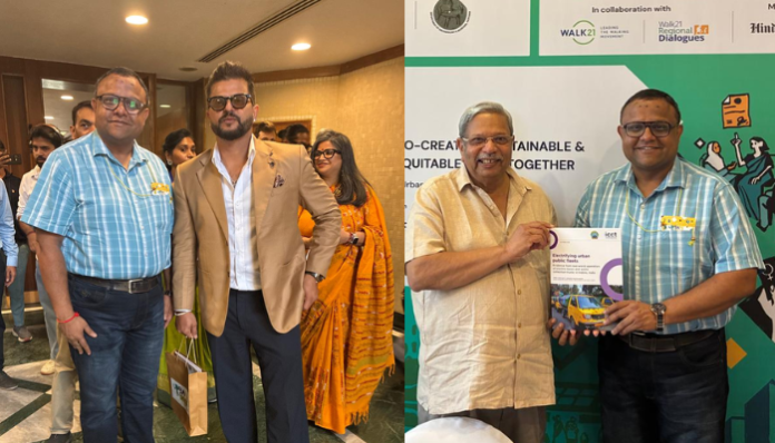 Raina launches report on electrifying urban public fleets